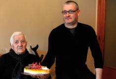 Genoveva Canal se despidió hoy de toda su familia con un adiós inesperado. Falleció en Ourense a los 105 años
